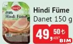 DANET HİNDİ FÜME 150 G